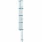 Preview: Zarges single-pull fixed ladder systems, up to 10 m climbing height, galvanised steel